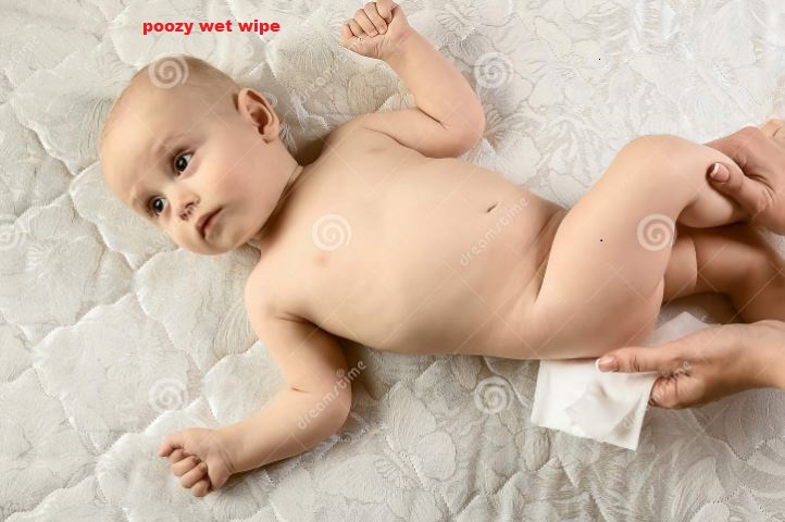 دستمال مرطوب پاک کننده کودک پوزی در بسته بندی پاکتی