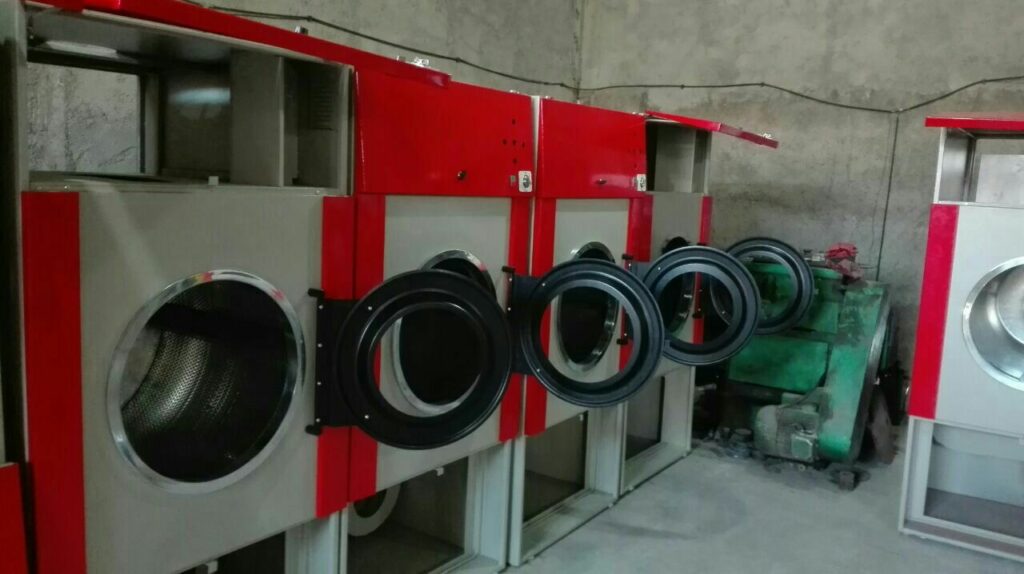 لوازم خشکشویی : ماشین خشک کن صنعتی A