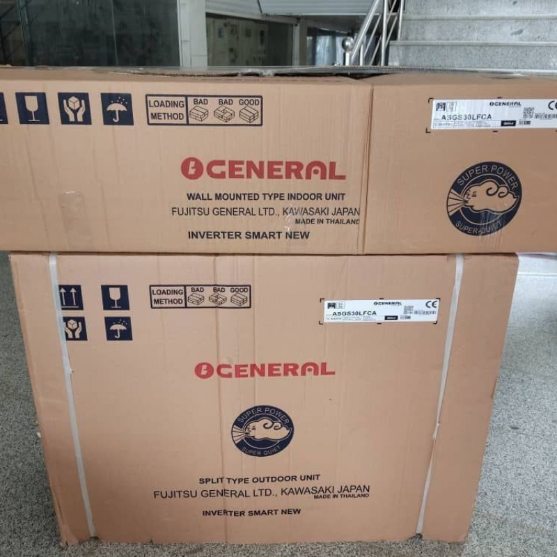 قیمت امروز انواع کولرگازی و اسپیلت Ogeneral ارسال فوری و یکساعته به سراسر کشور OGENERAL30000